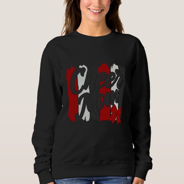 Cheer Mom Boy Mom Or Girl Mom Cute Mother's Day Ou Sweatshirt (Front)