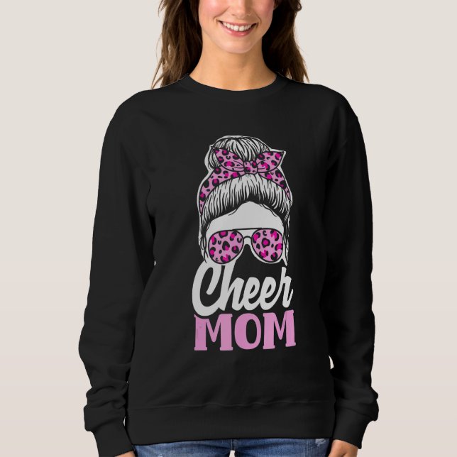 Cheer Mom Cheerleading Mom   Cheerleader Mom Sweatshirt (Front)