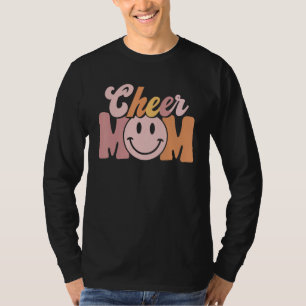 Cheer Mom Pom Poms Best Cute Mom T-Shirt