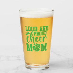 Cheer Mum Beer Glass
