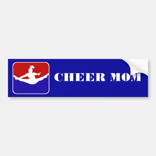 Cheer Mum bumper sticker (Front)
