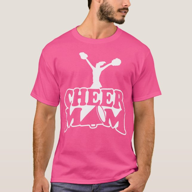 Cheer Mum Cheerleading Mother For Women T-Shirt (Front)
