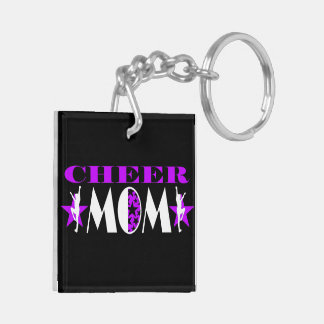 Cheer Mum Double-sided Keychain