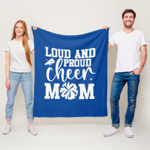 Cheer Mum Fleece Blanket