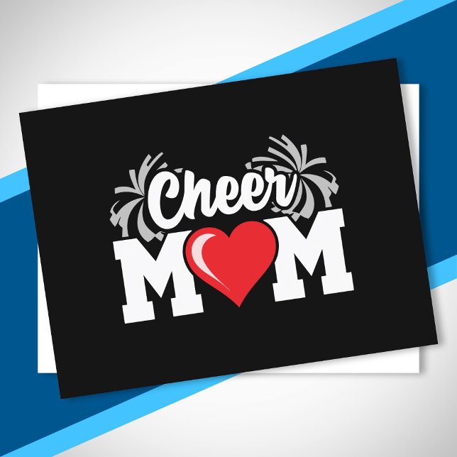 Cheer Mum - High School Cheerleader - Cheerleading Postcard (Creator Uploaded)