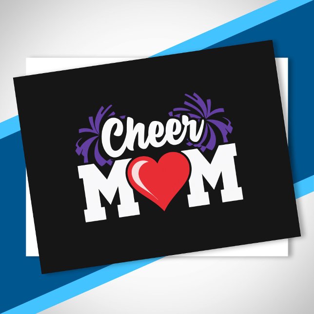 Cheer Mum - High School Cheerleader - Cheerleading Postcard (Creator Uploaded)