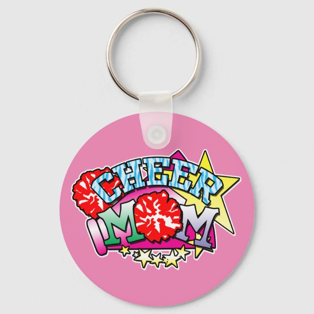 Cheer Mum Key Ring (Front)