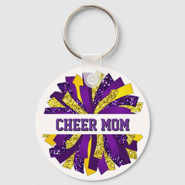 Cheer Mum  Key Ring (Front)