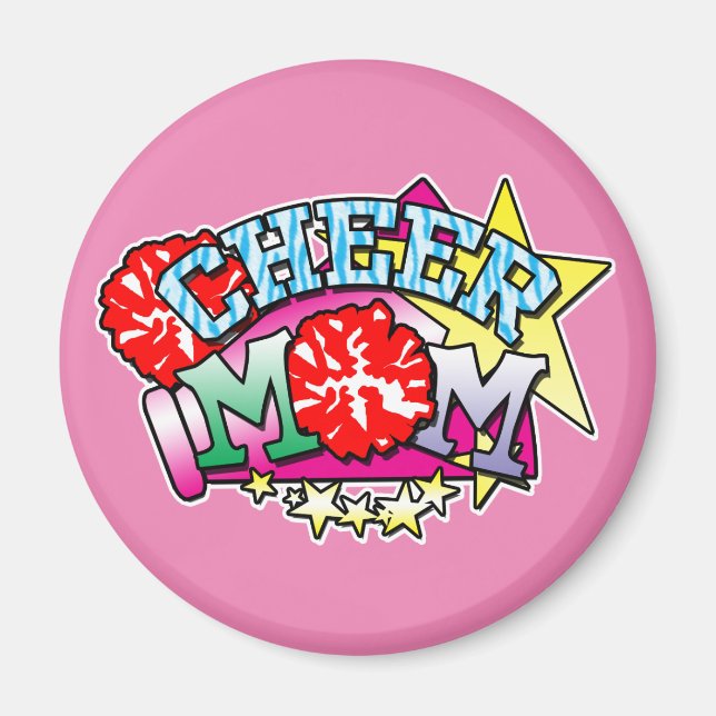 Cheer Mum Magnet (Front)