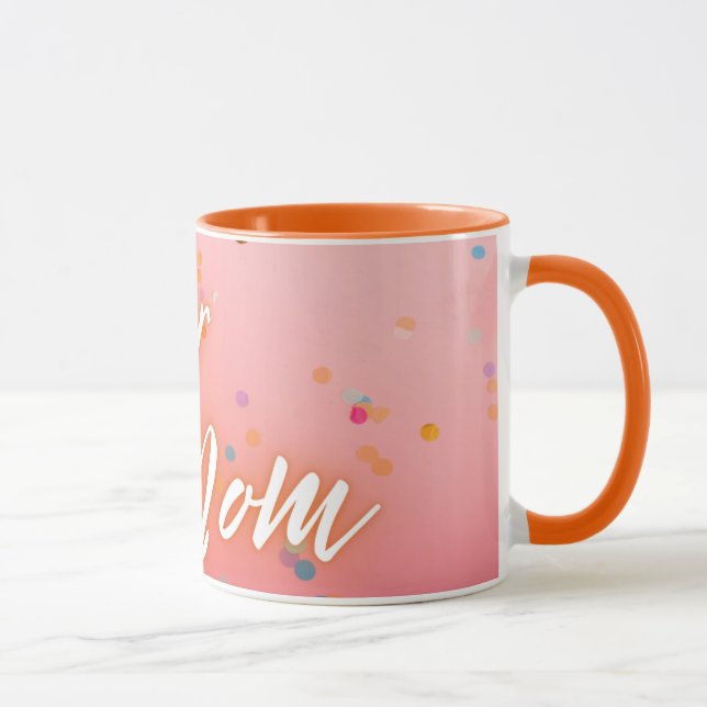 Cheer Mum Mug (Orange) (Right)