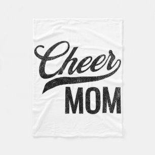 Cheer Mum Pink Cheerleading Matching Family  Fleece Blanket
