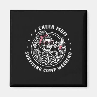 Cheer Mum Surviving Comp Weekend Cheerleading Moth Magnet
