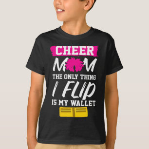 Cheer Mum Wallet Proud Cheerleading Cheering T-Shirt