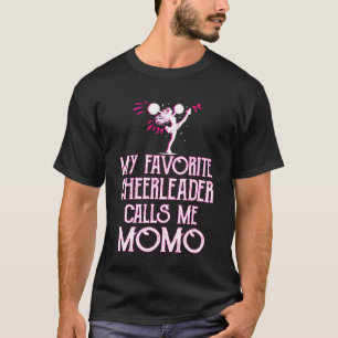 Cheer My Favourite Cheerleader Calls Me Momo Xmas T-Shirt