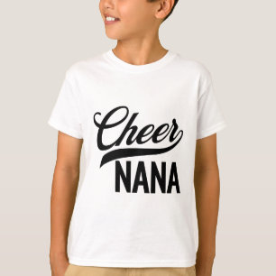 Cheer Nana Cheerleading Matching Family _1  T-Shirt