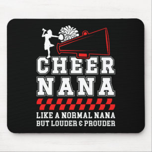 Cheer Nana Definition Cheerleading Nana Cheerleade Mouse Pad
