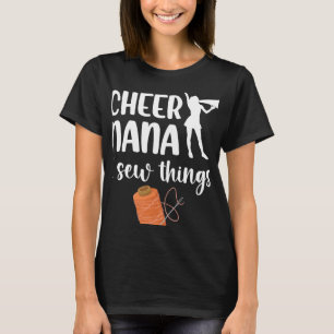 Cheer Nana Funny Cheerleading Nana Of A Cheerleade T-Shirt