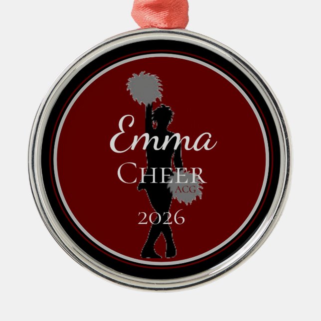Cheer Ornament Cheerleader (Front)
