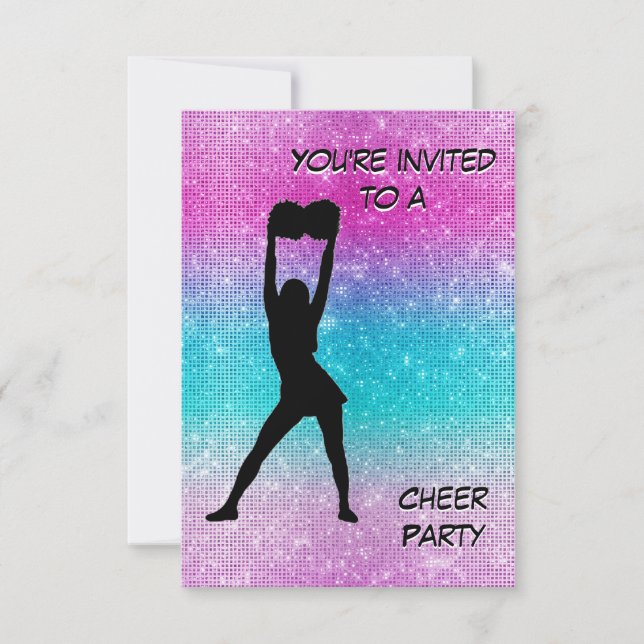 Cheer Party Invitation (Front)