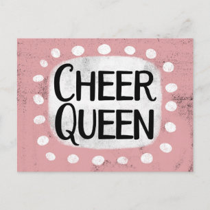 Cheer Queen Postcard