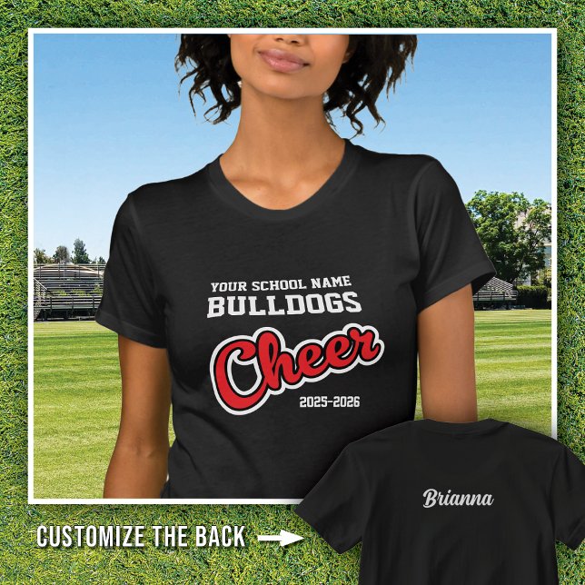Cheer School Spirit T-Shirt (Creator Uploaded)