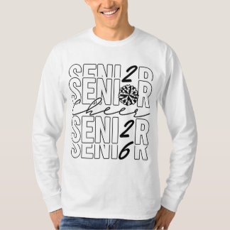 Cheer Senior 2026 Men LS T-Shirt
