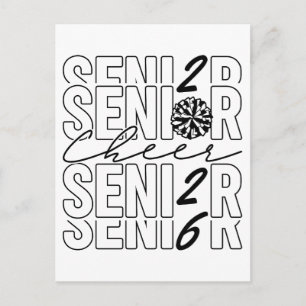 Cheer Senior 2026 Postcard