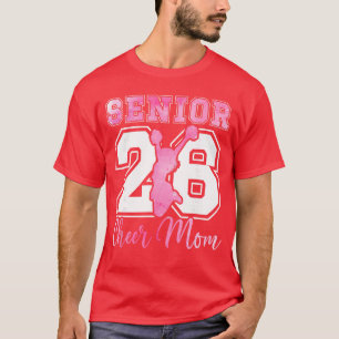 Cheer Senior Mum 2026 Cheerleading Senior Mama 202 T-Shirt
