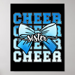 Cheer Sister Coquette Sister Of A Cheerleader Sist Poster
