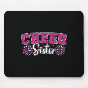 Cheer Sister My Favourite Cheerleader Calls Me Sis Mouse Pad
