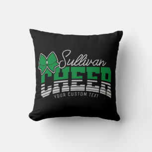 Cheer Team ADD NAME School Athlete Cheerleader Cushion