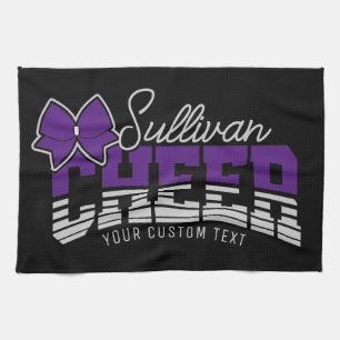 Cheer Team ADD NAME School Athlete Cheerleader Tea Towel