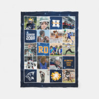 Cheer Team Senior Night Custom Photo Starry Night