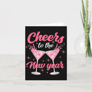 Cheer To The New Year Happy New Year 2026 Countdow Card