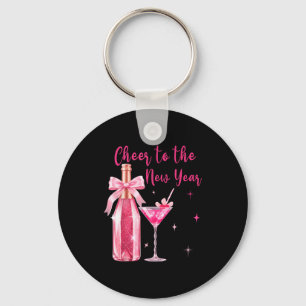 Cheer To The New Year Happy New Year 2026 Party Gi Key Ring