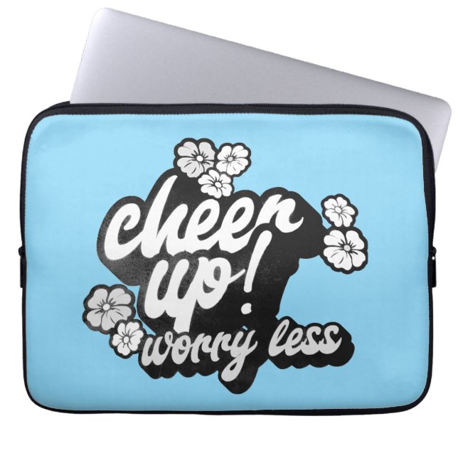 CHEER UP WORRY LESS ELECTRONIC BAG (Front)