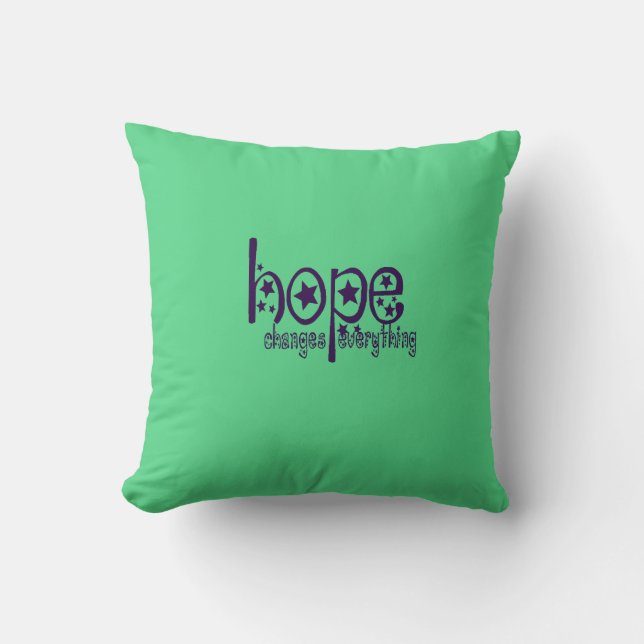 Cheer with a Custom Hope-Inspired Christmas Cushion (Front)