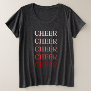 Cheer Women Plus Size T-Shirt