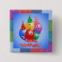 Cheerful Birthday Balloons