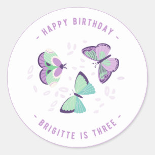 Cheerful Birthday Celebration Stickers