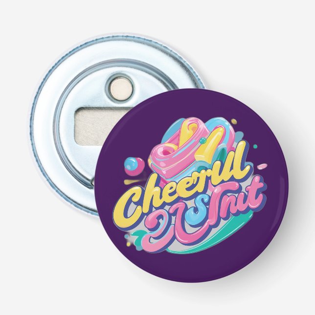 cheerful bottle opener (Front)