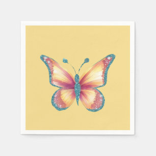 Cheerful Butterfly Napkin