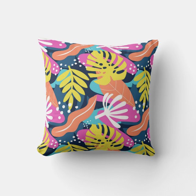 Cheerful Canvas Decorative Pillow (Front)