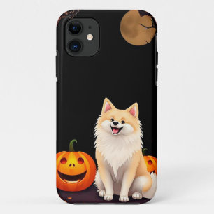 Cheerful cartoon-style halloween dog Case-Mate iPhone case