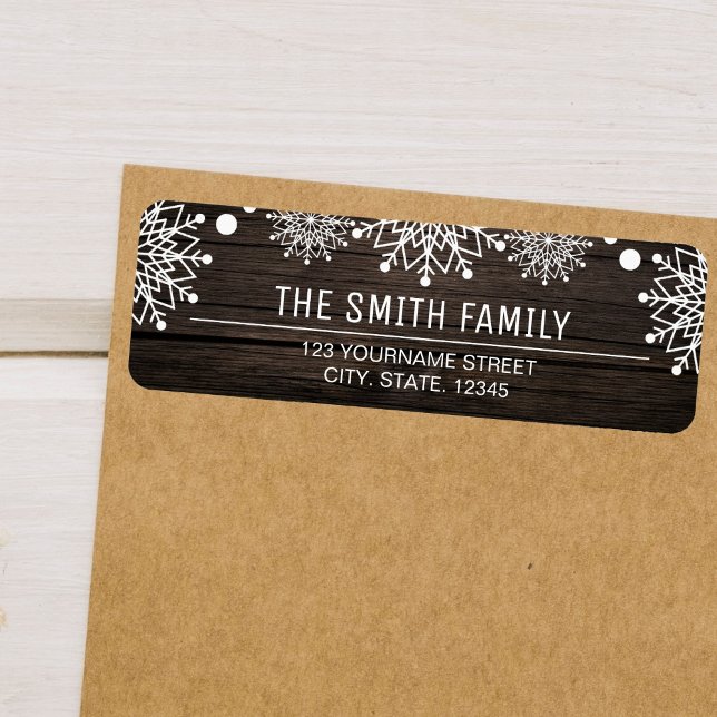 Cheerful Christmas | Rustic Barn Wood Snowflakes (Creator Uploaded)