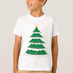 Cheerful Christmas Xmas Holiday Family Tree T-Shirt