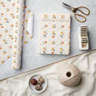Cheerful Citrus Wrapping Paper