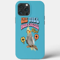 Cheerful Cockatiel Parrot