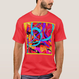 Cheerful Colorful Pattern Play T-Shirt