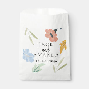 Cheerful Colourful Floral Wedding Package Favour B Bags